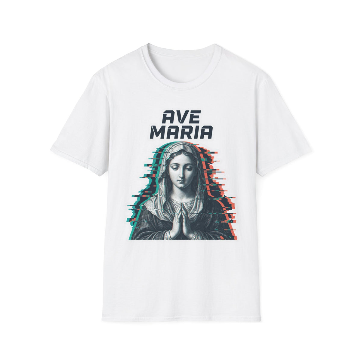 Ave Maria Glitch T-Shirt