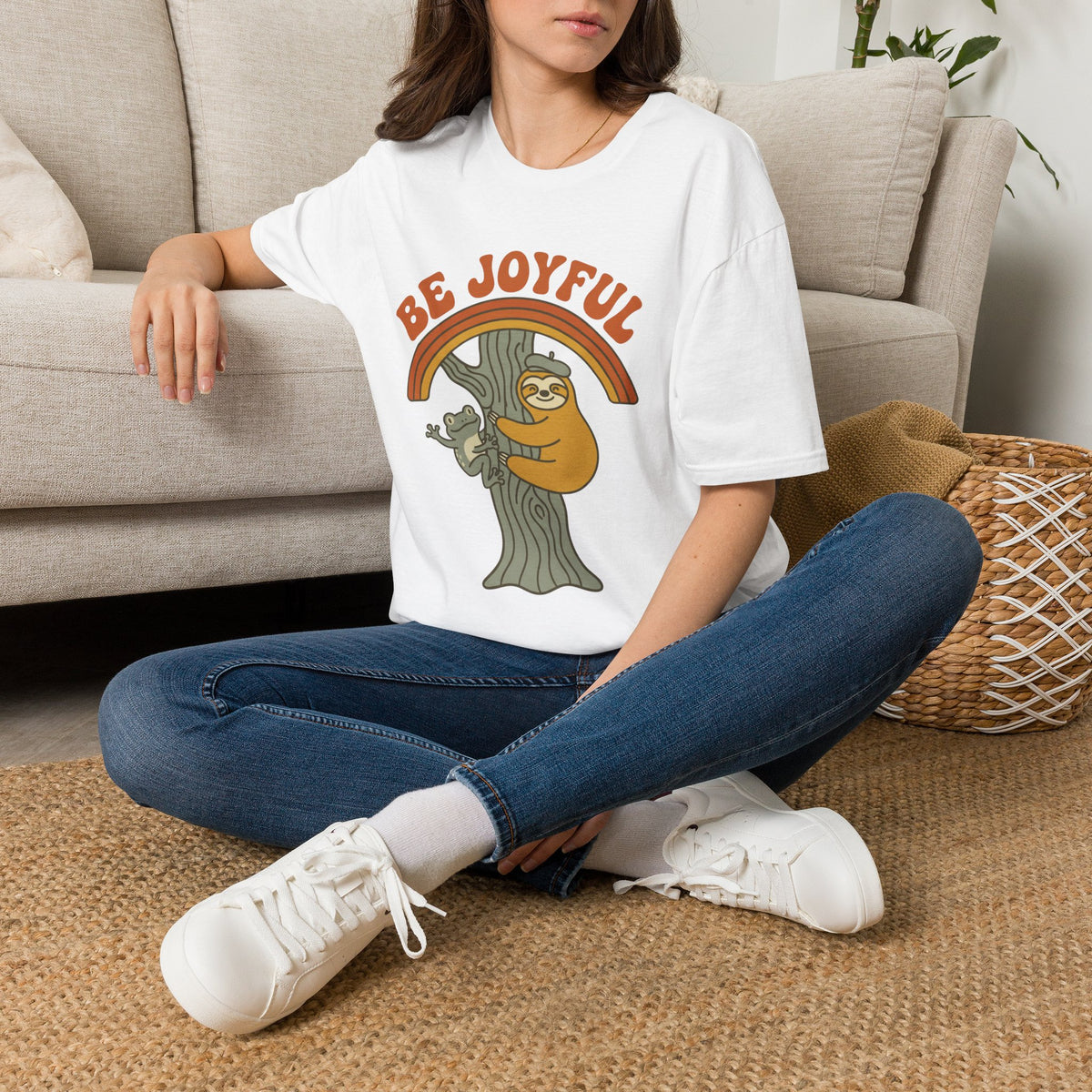 Be Joyful Sloth T-Shirt