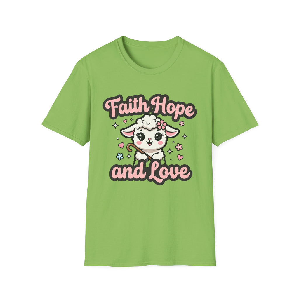 Faith, Hope & Love Lamb T-Shirt
