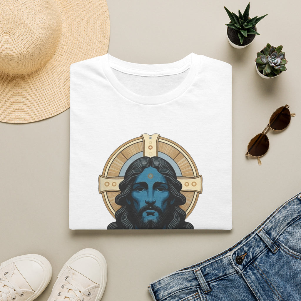 Blue Christ T-Shirt