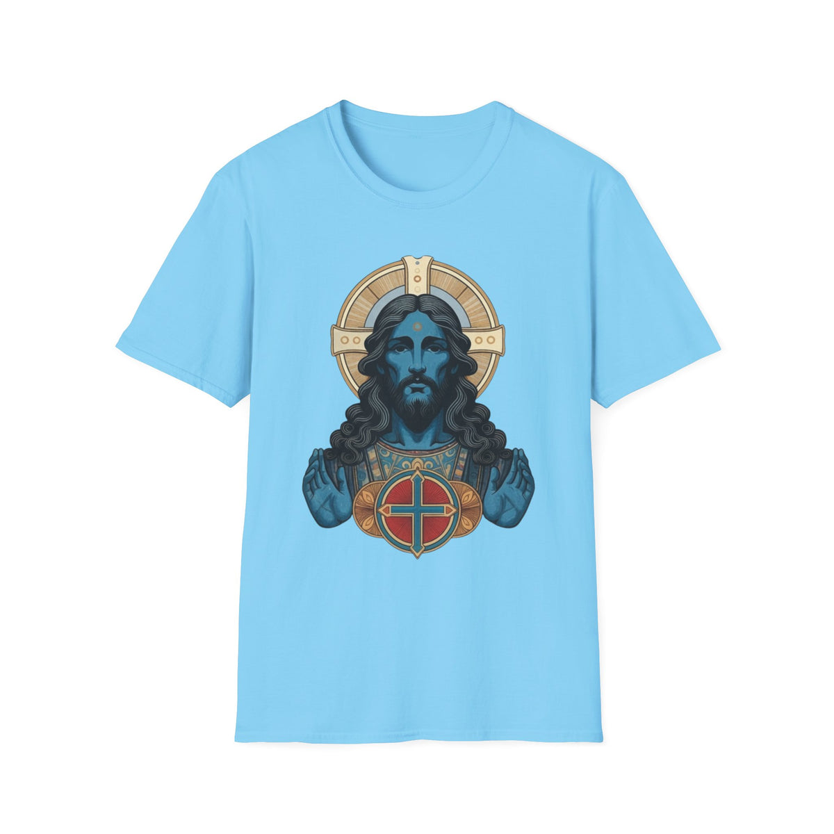 Blue Christ T-Shirt