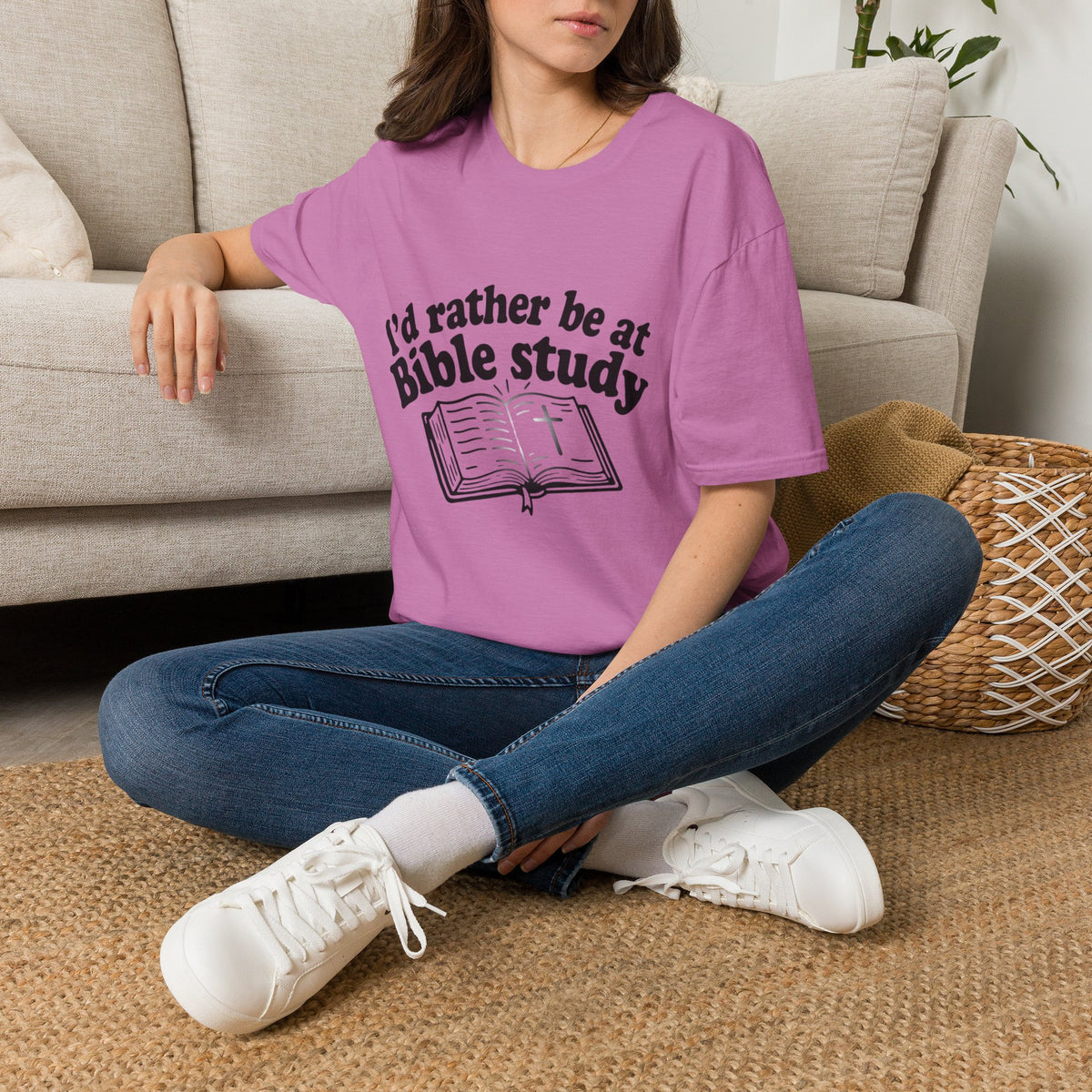 I'd Rather Be At Bible Study T-Shirt