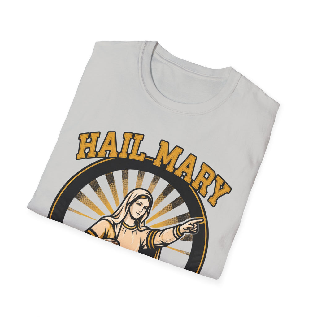 Hail Mary T-Shirt - Black & Yellow