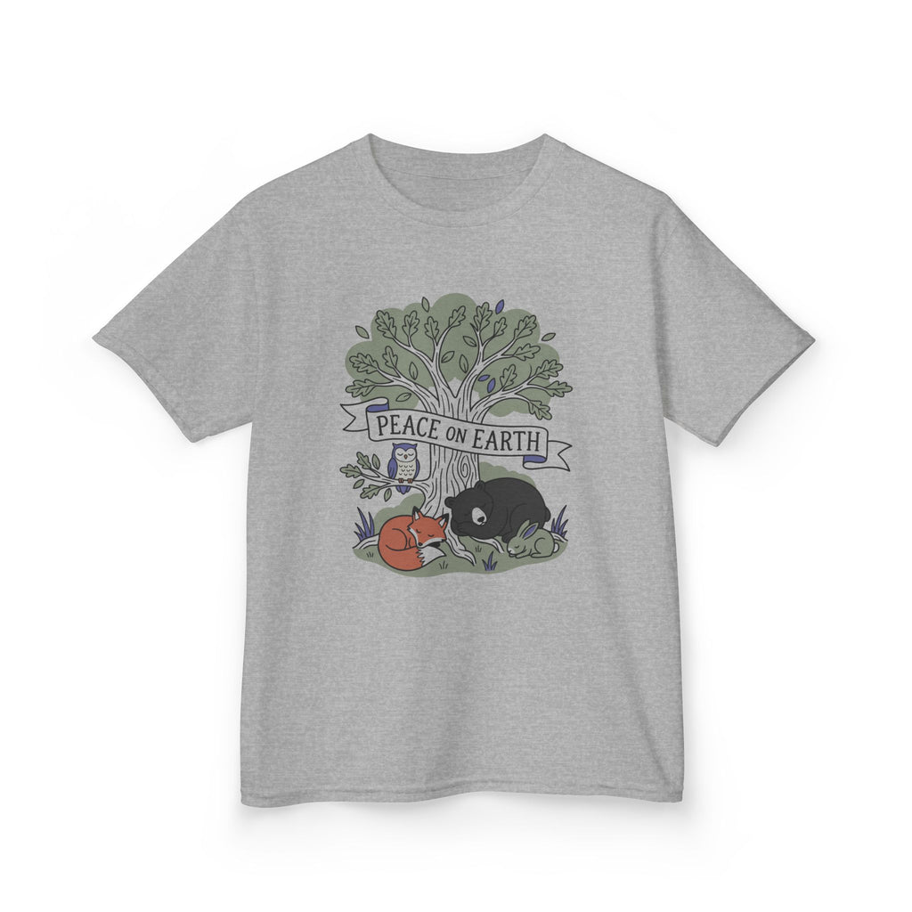 Peace On Earth Animals Kids T-Shirt