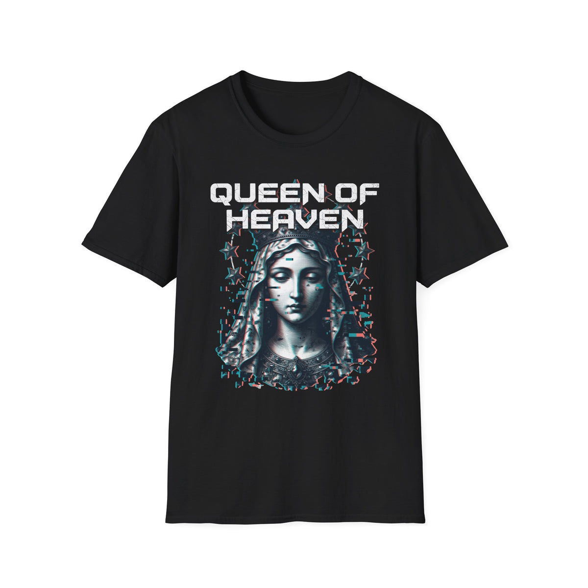 Queen of Heaven Glitch T-Shirt