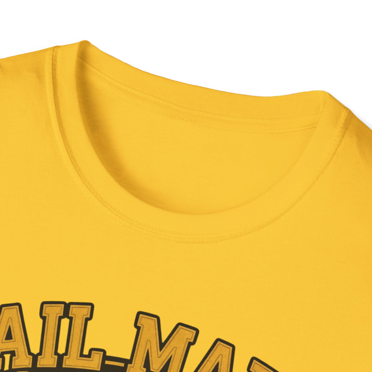 Hail Mary T-Shirt - Black & Yellow
