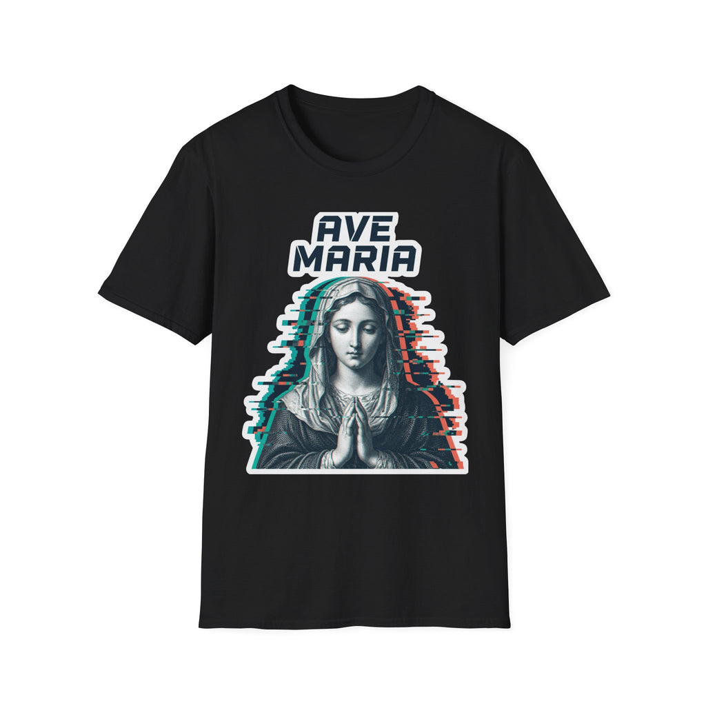Ave Maria Glitch T-Shirt