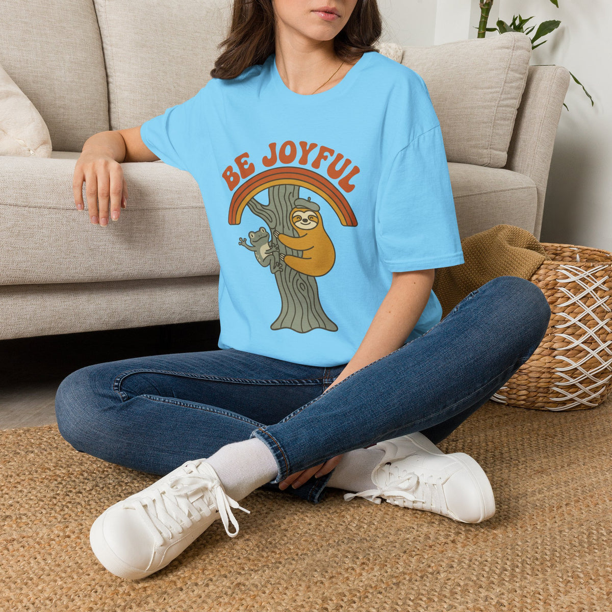 Be Joyful Sloth T-Shirt