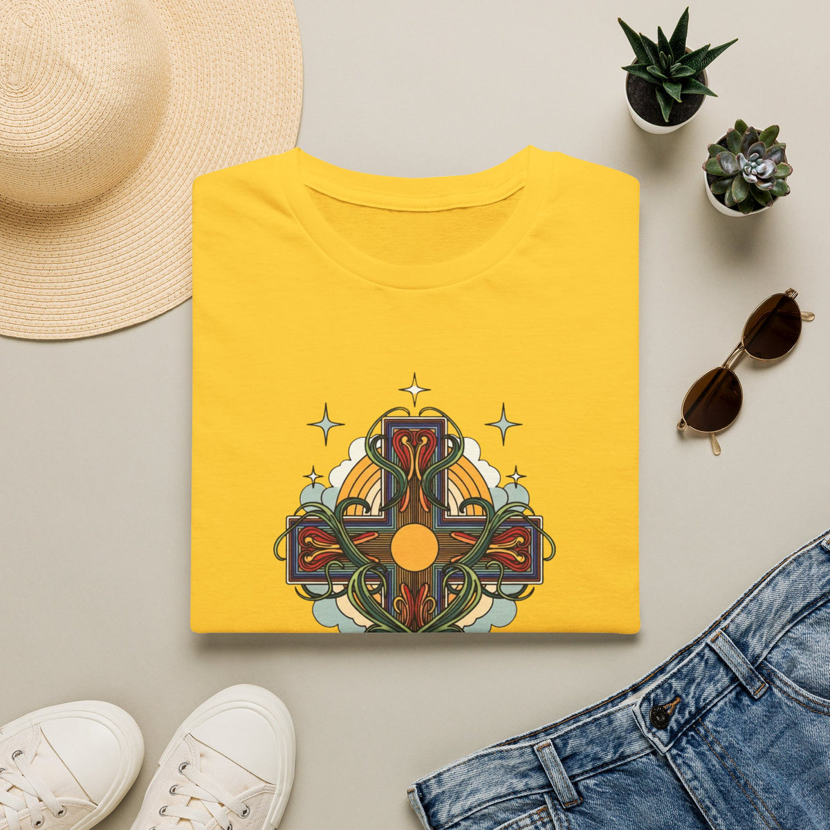 Celtic Sun Cross T-Shirt