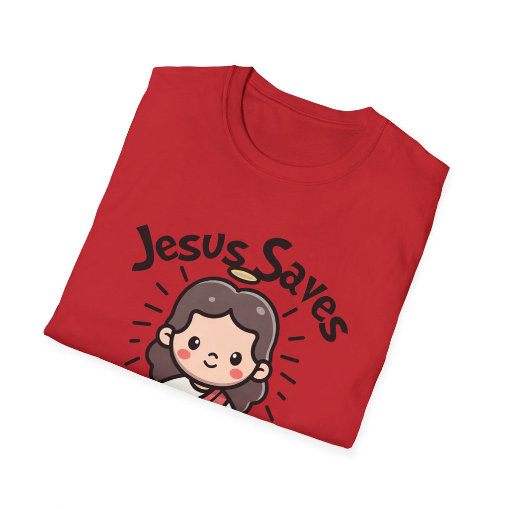 Jesus Saves Kawaii T-Shirt