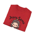 Jesus Saves Kawaii T-Shirt