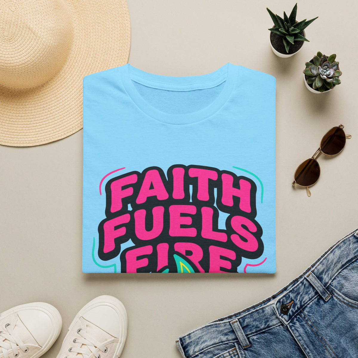Faith Fuels Fire T-Shirt