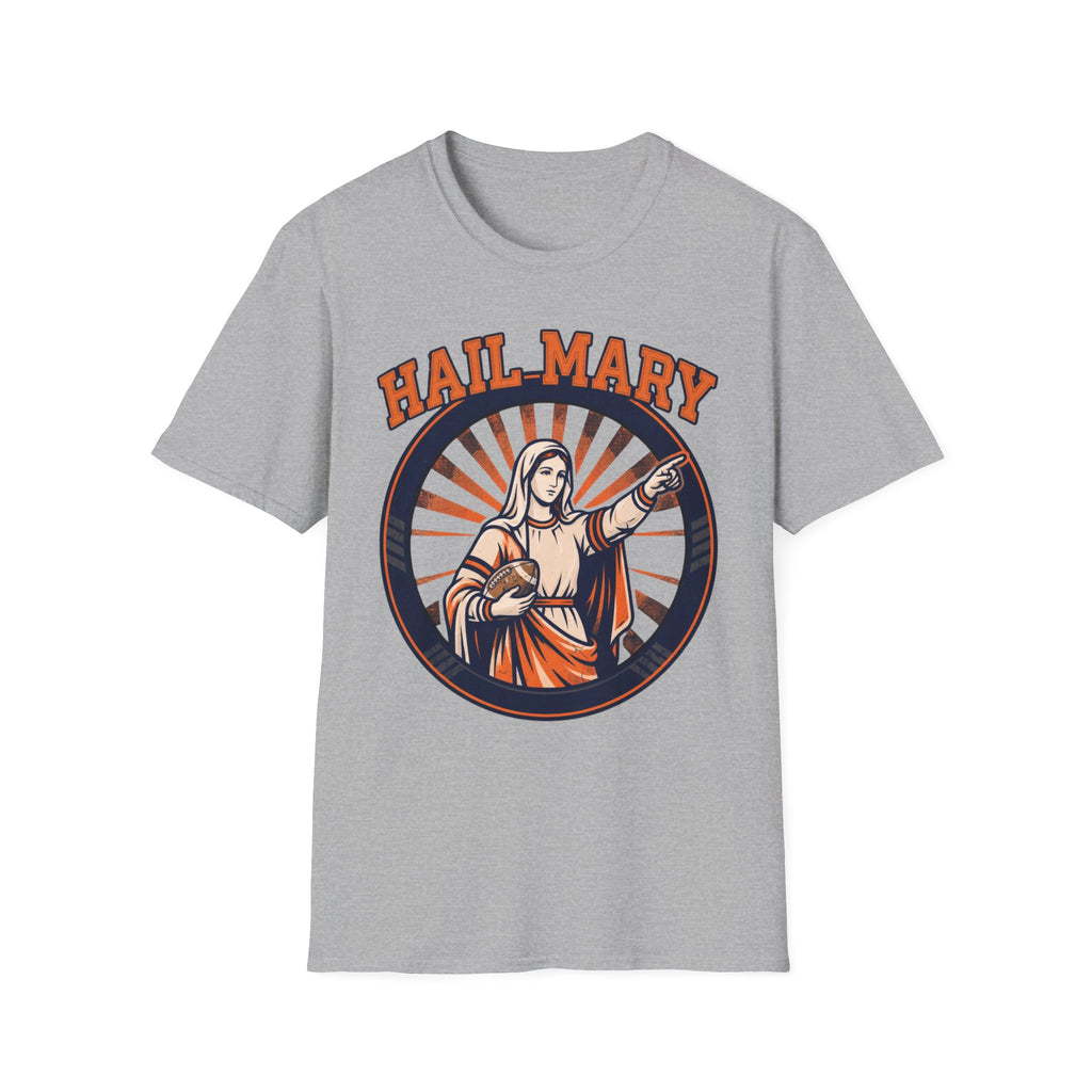 Hail Mary T-Shirt - Blue & Orange