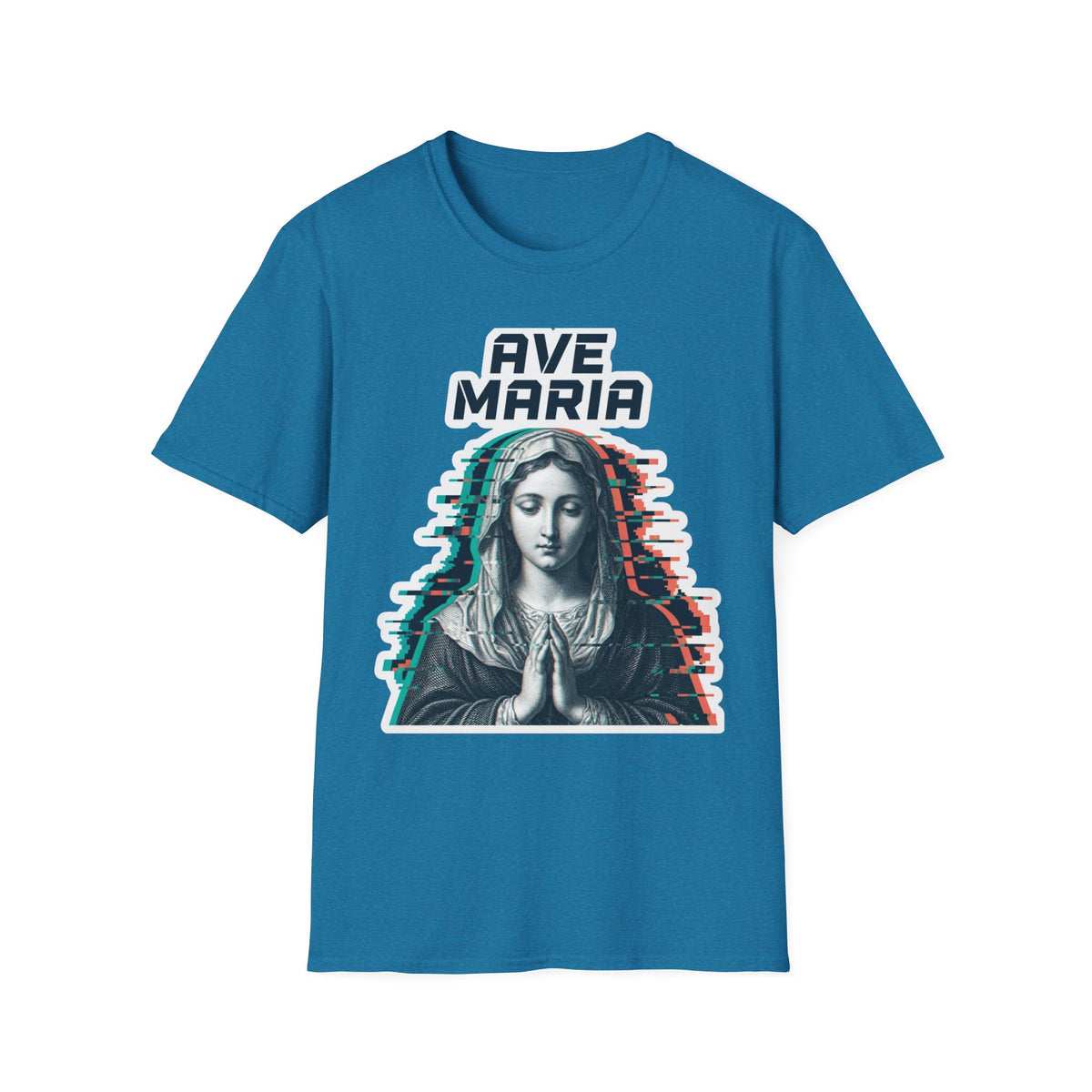 Ave Maria Glitch T-Shirt