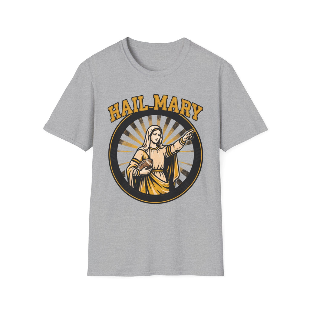 Hail Mary T-Shirt - Black & Yellow