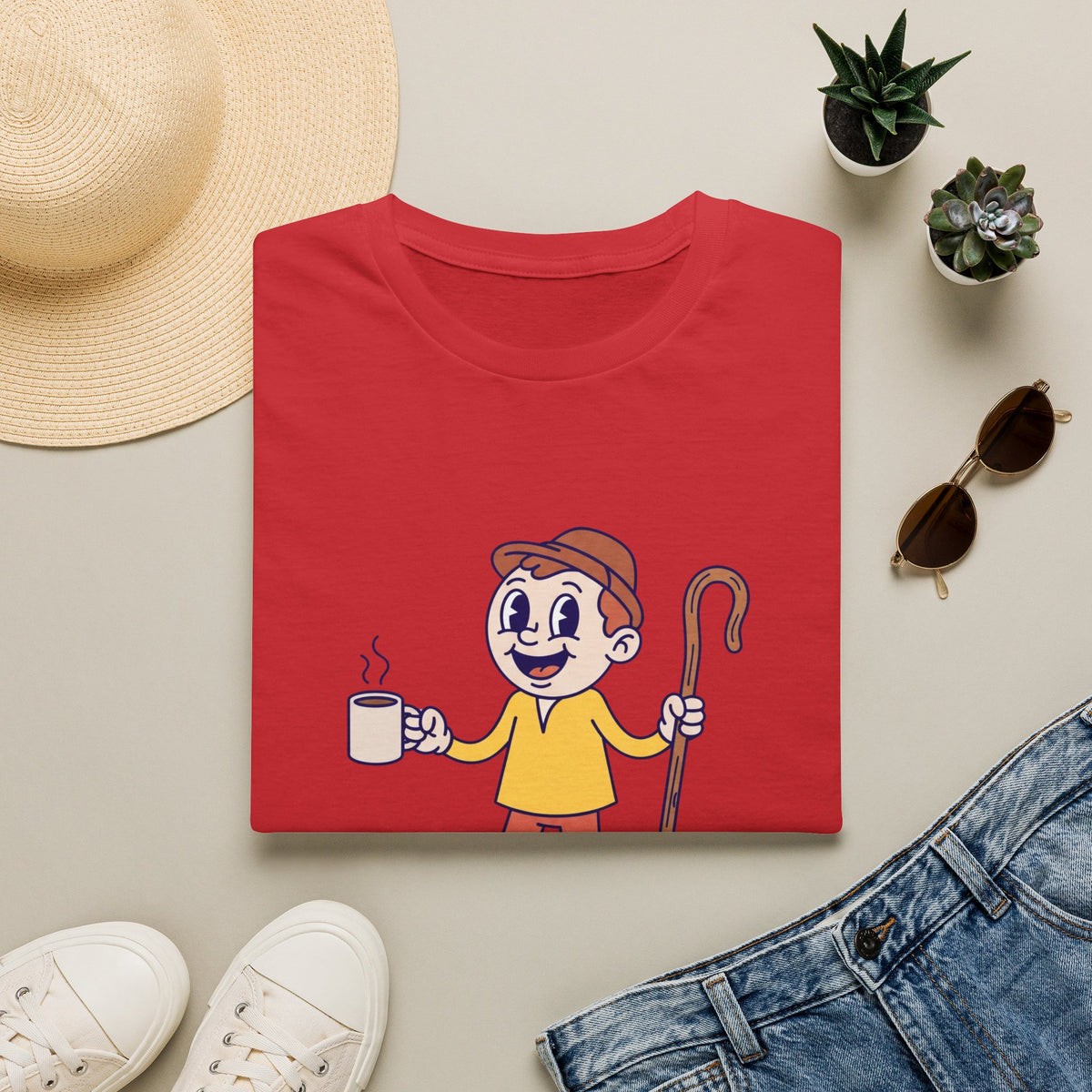 Farmer with Coffee T‑Shirt