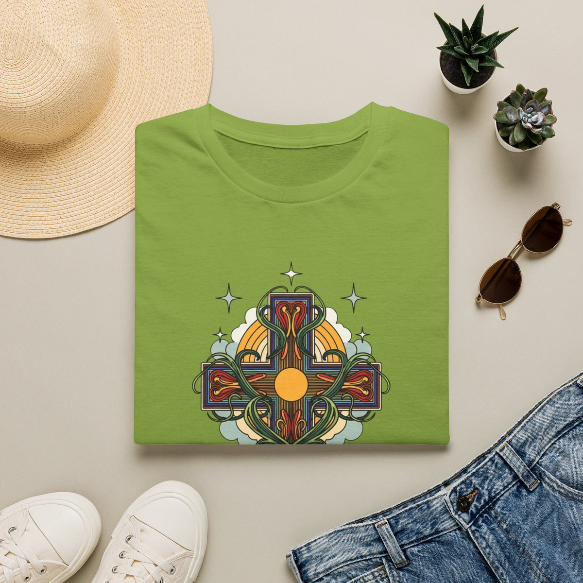 Celtic Sun Cross T-Shirt