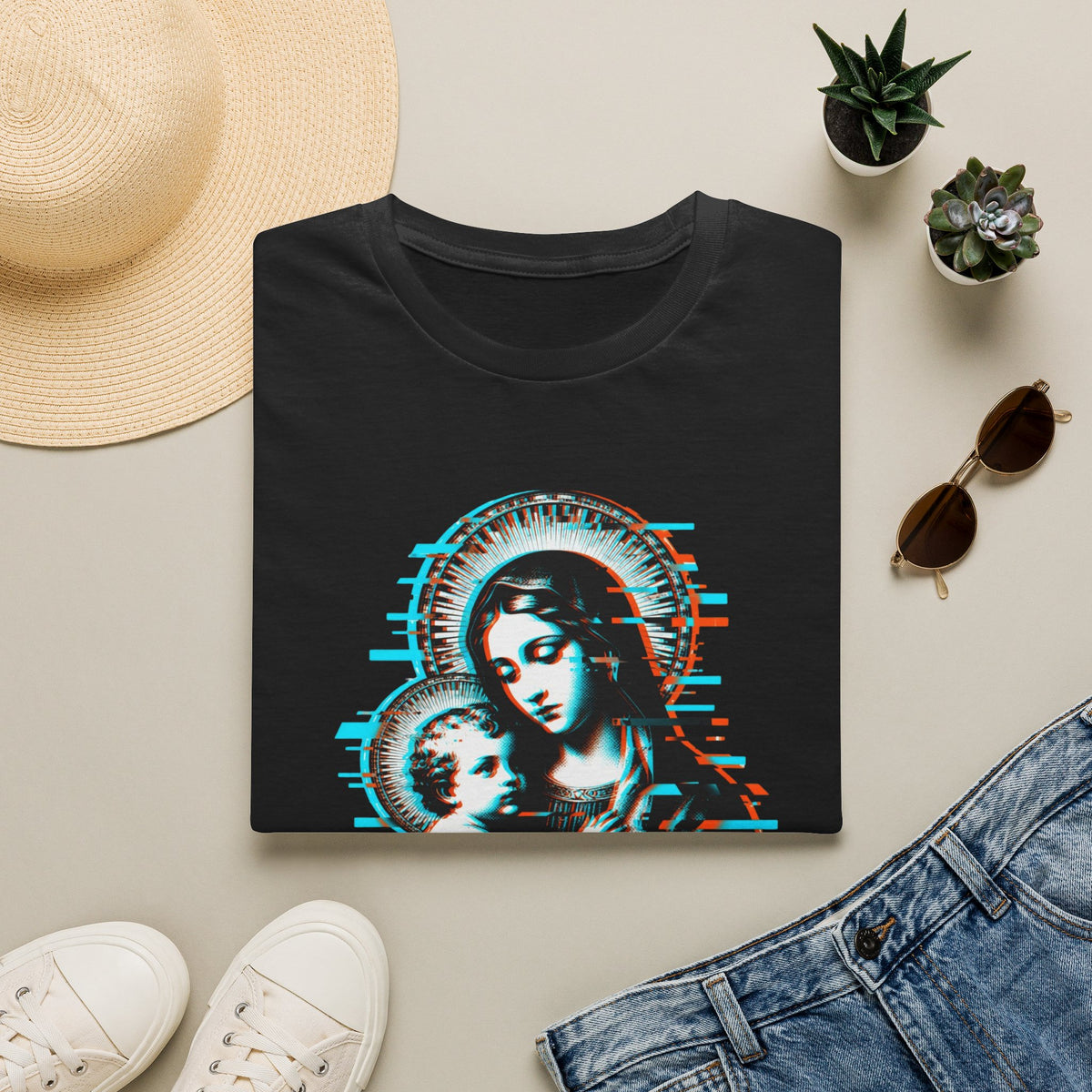 Ave Maria Advocata Glitch T-Shirt