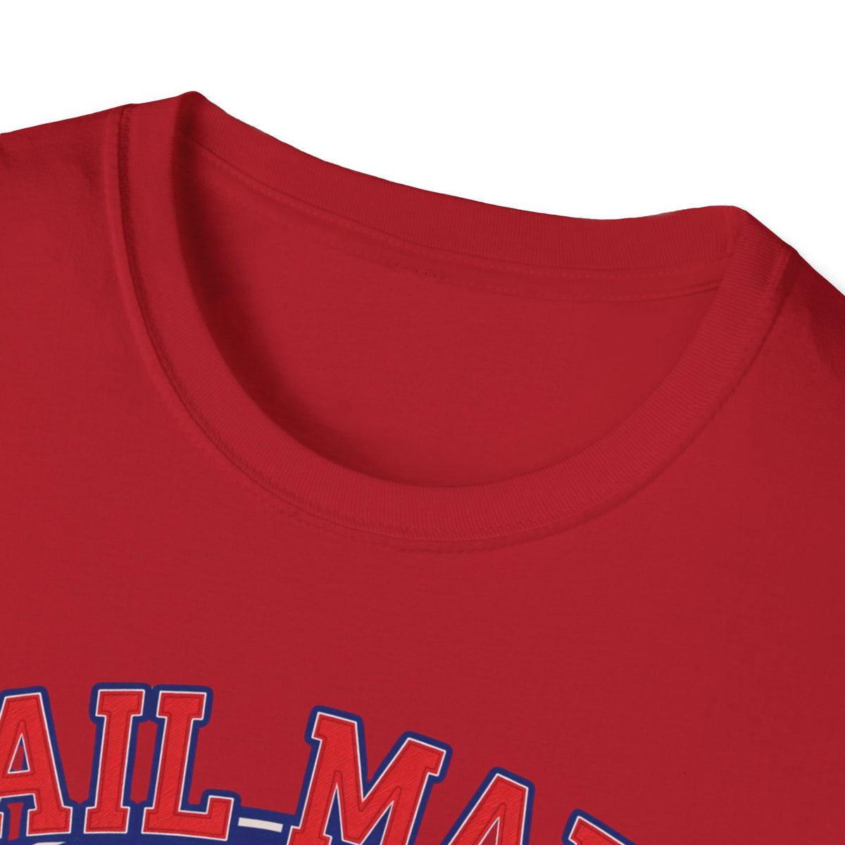 Hail Mary T-Shirt - Blue & Red