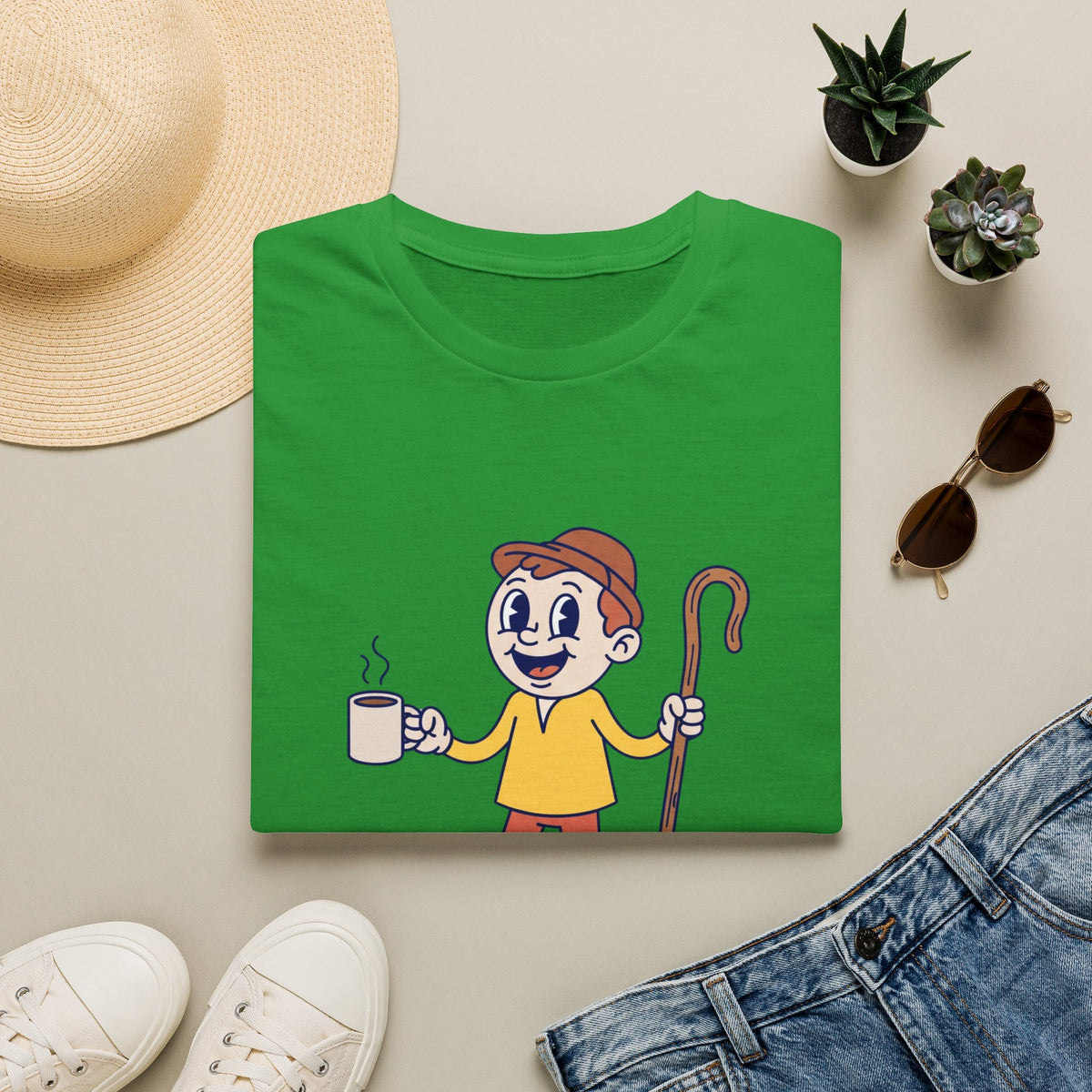 Farmer with Coffee T‑Shirt