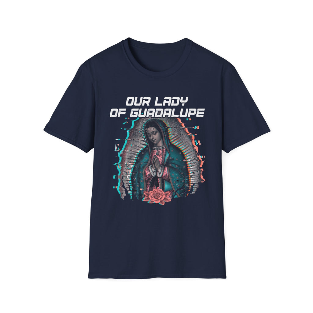 Our Lady of Guadalupe Glitch T-Shirt