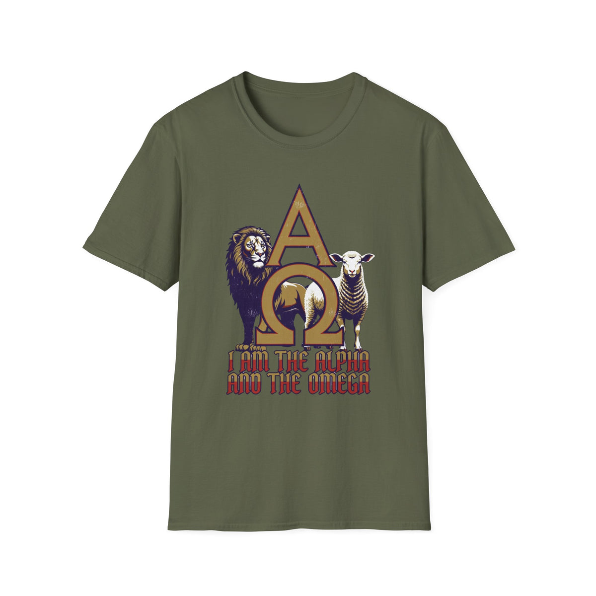 Alpha Omega Christian T‑Shirt