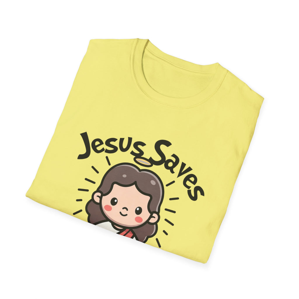 Jesus Saves Kawaii T-Shirt