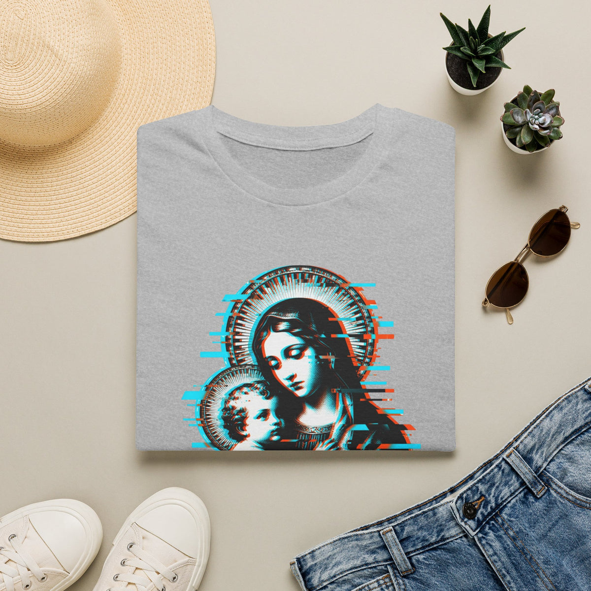 Ave Maria Advocata Glitch T-Shirt