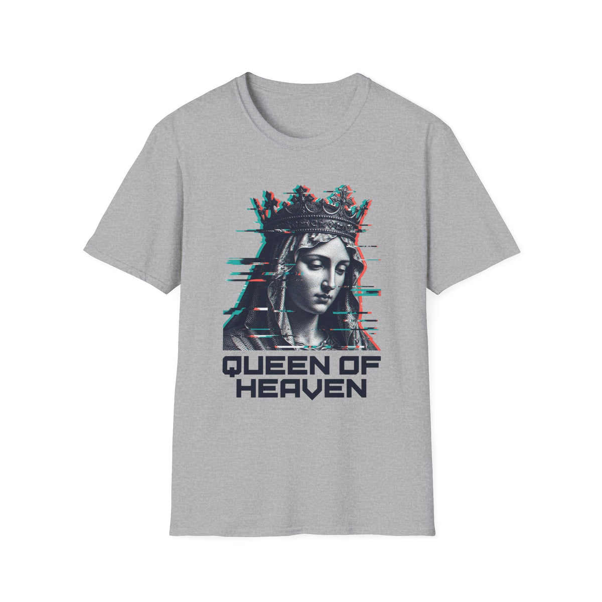 Vintage Glitch Marian Graphic T-Shirt