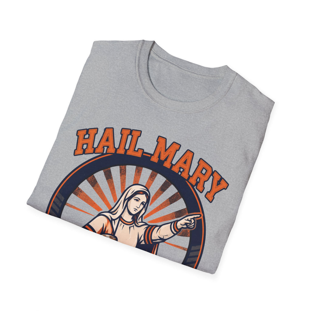 Hail Mary T-Shirt - Blue & Orange