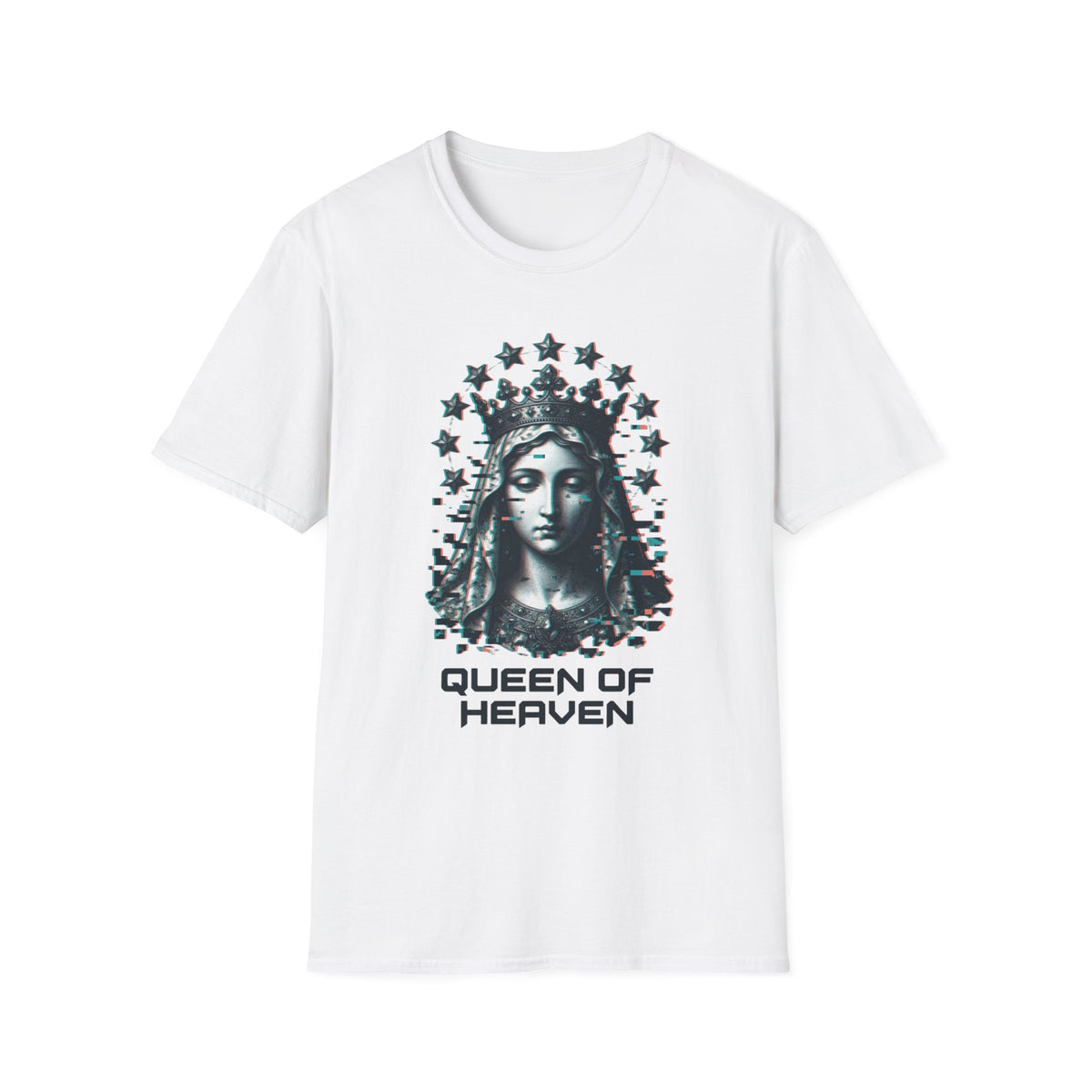 Queen of Heaven Glitch T-Shirt