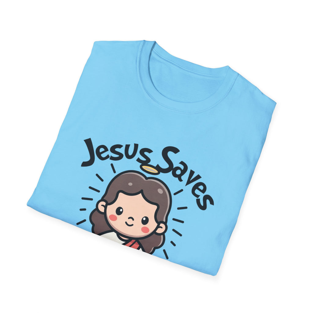 Jesus Saves Kawaii T-Shirt
