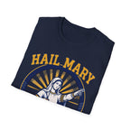 Hail Mary T-Shirt - Blue & Yellow