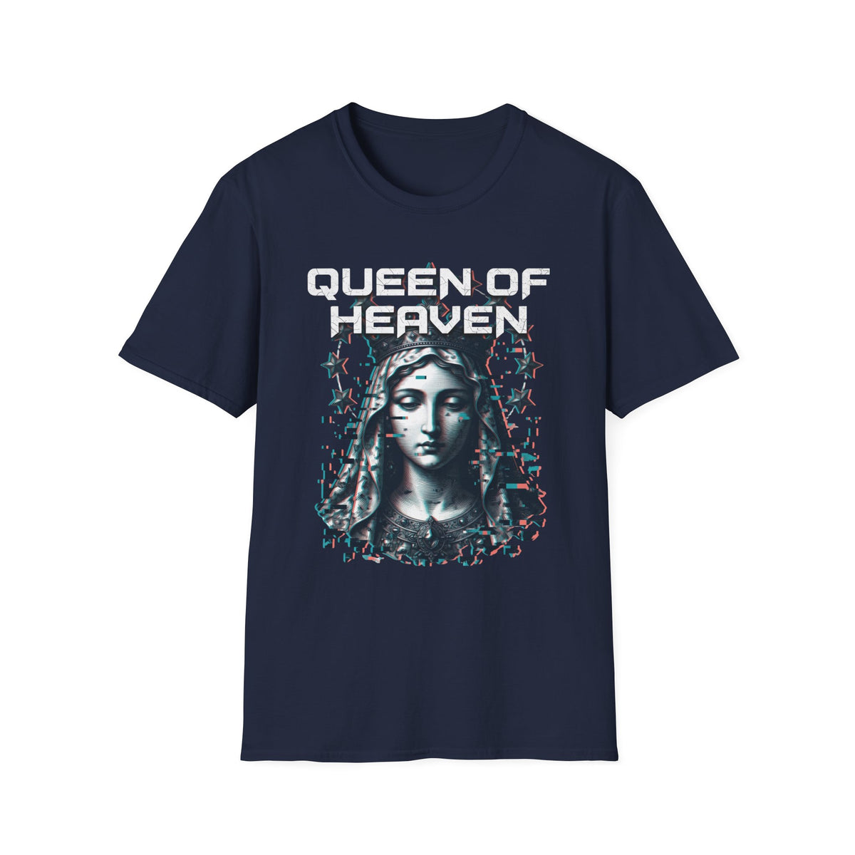 Queen of Heaven Glitch T-Shirt