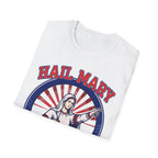 Hail Mary T-Shirt - Blue & Red