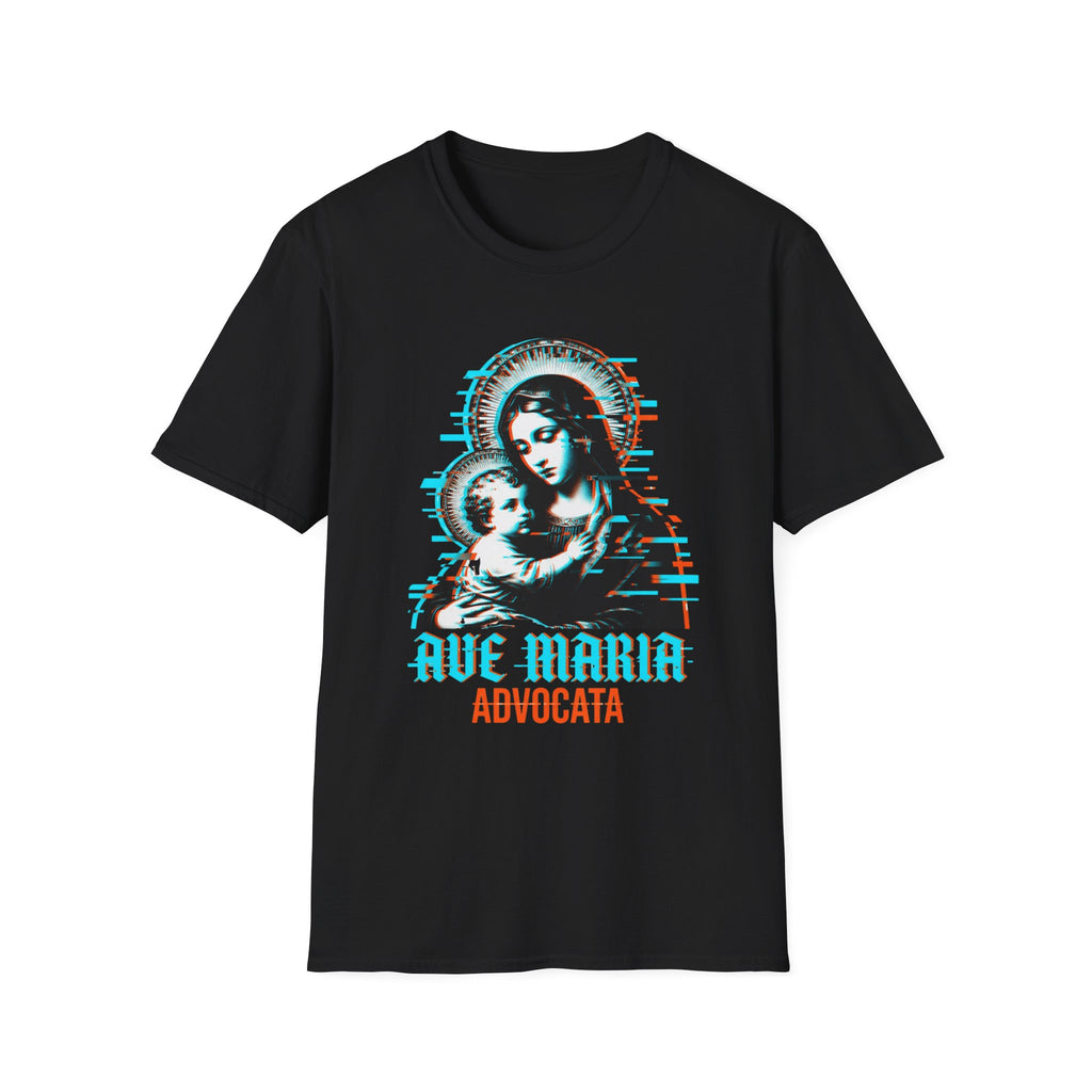 Ave Maria Advocata Glitch T-Shirt