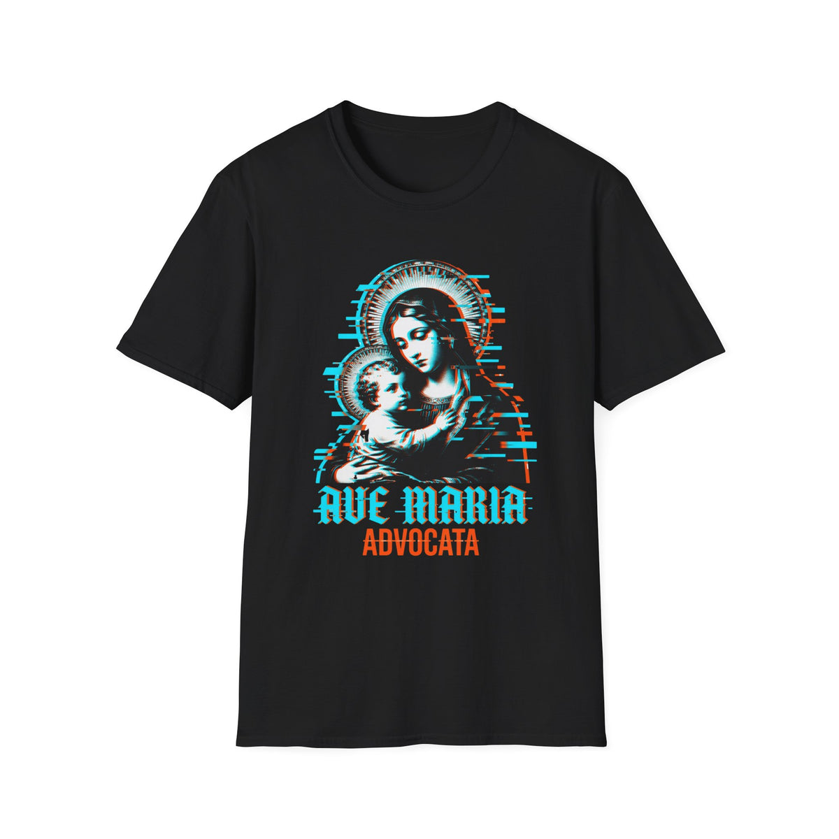 Ave Maria Advocata Glitch T-Shirt