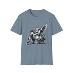Biblical Jacob Wrestling Angel T-Shirt
