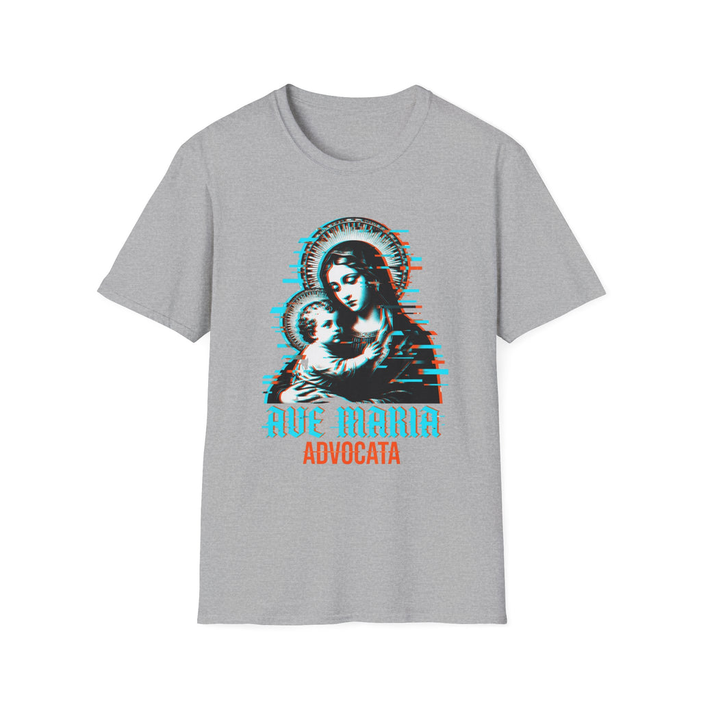 Ave Maria Advocata Glitch T-Shirt