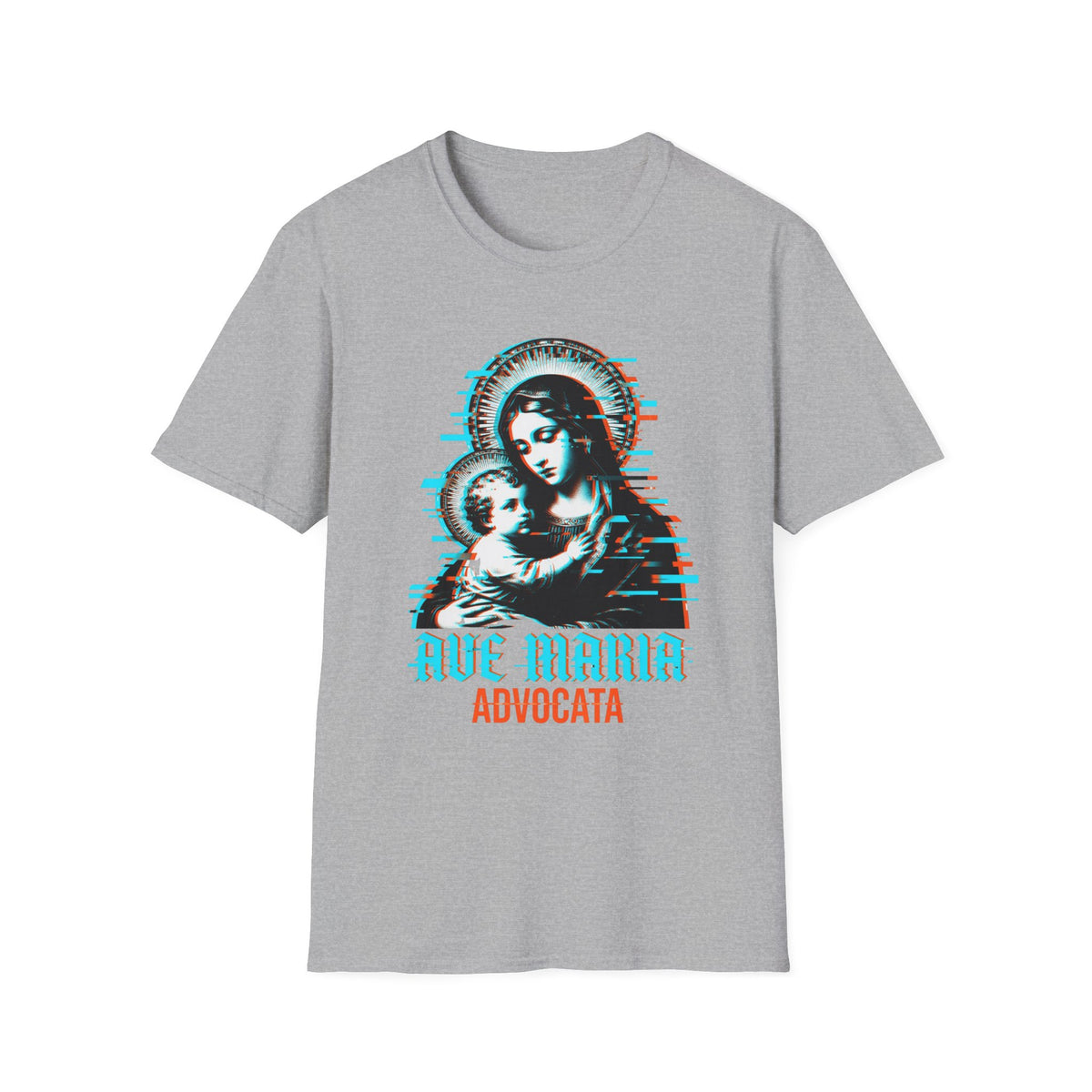 Ave Maria Advocata Glitch T-Shirt