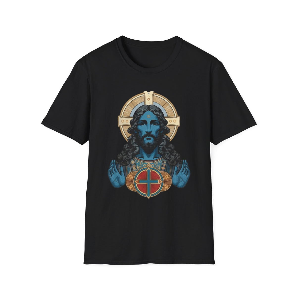 Blue Christ T-Shirt