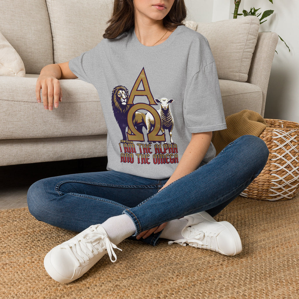 Alpha Omega Christian T‑Shirt
